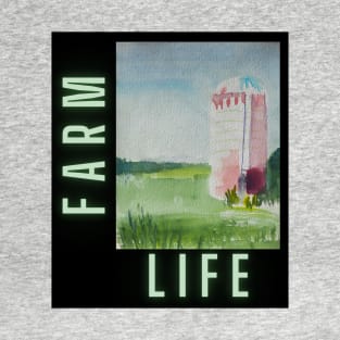 Farm Life & Silo v1 T-Shirt